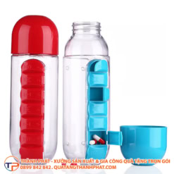 Bình nước nhựa hộp đựng thuốc BGN90