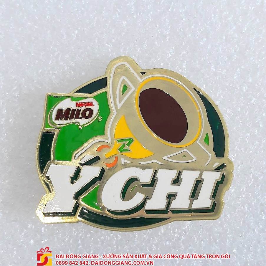 Huy hiệu cài áo milo