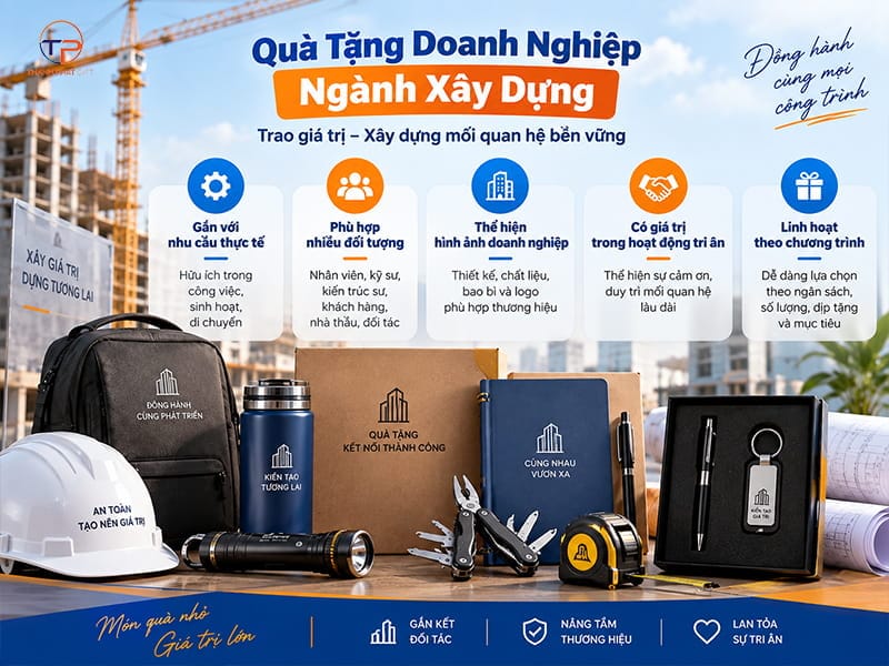 Top 7 Quà Tặng Doanh Nghiệp Ngành Xây Dựng, Nội Thất Ý Nghĩa 15 Chon qua tang nganh xay dung