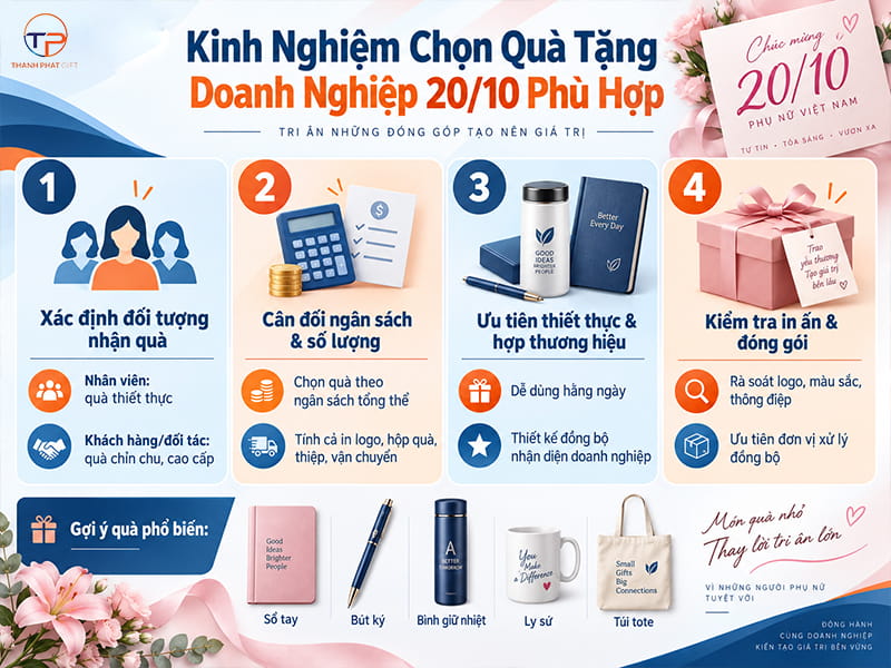 Top 9 Quà Tặng Doanh Nghiệp Dịp 20/10 Ý Nghĩa 30 Lua chon qua tang doanh nghiep 20 10