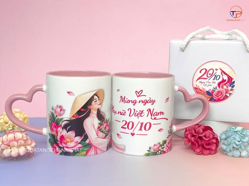 Top 9 Quà Tặng Doanh Nghiệp Dịp 20/10 Ý Nghĩa 25 Ly su in logo