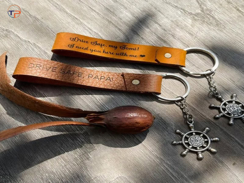 Móc khóa da handmade
