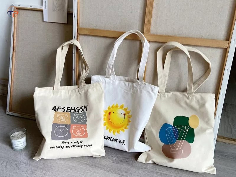 Top 9+ Mẫu Túi Vải Làm Quà Tặng Đẹp, Độc Đáo 19 Tui canvas co day