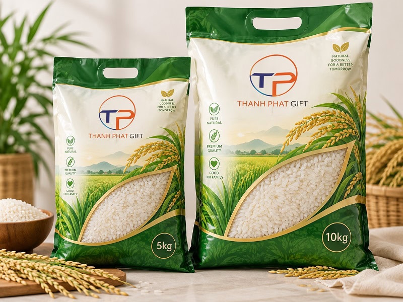 Gợi Ý Mẫu Túi Đựng Gạo Pp In Ấn Độc Đáo, Thu Hút 14 Tui gao pp cho sieu thi 1