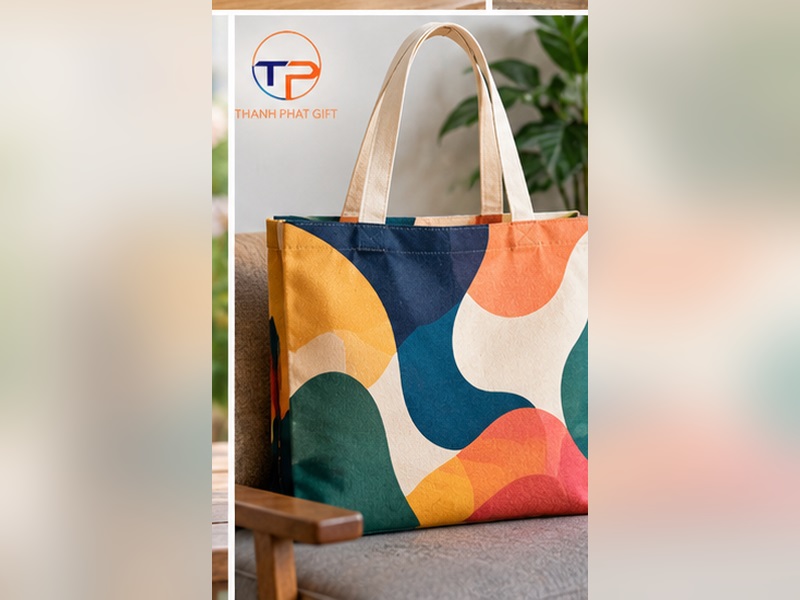 Top 7 Mẫu Túi Vải Tote In Ấn Làm Quà Tặng Đẹp, Ấn Tượng 19 Tui tote phoi mau
