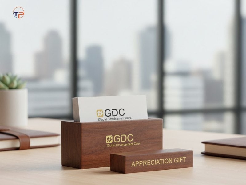 Hop dung name card bang go