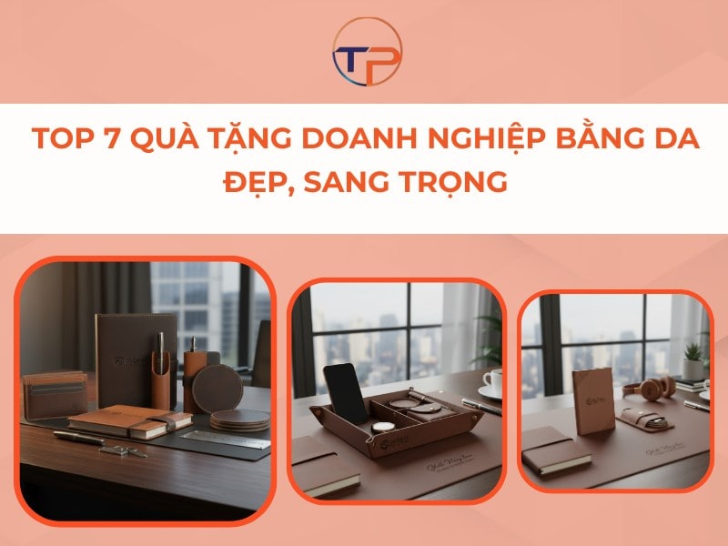 Quà tặng doanh nghiệp bằng da