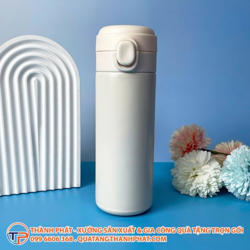 Bình giữ nhiệt inox với nắp bật tiện lợi mod gf6689 - ảnh 3