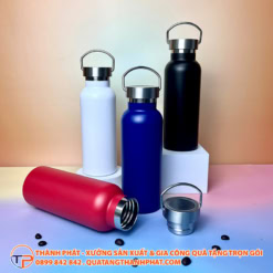 Binh giu nhiet quai inox cao cap 1