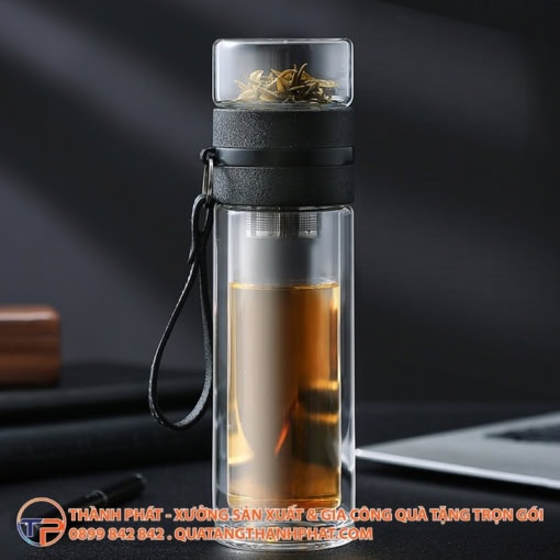 Bình thủy tinh có lõi lọc trà cao cấp bgn6227