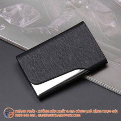 Hộp đựng thẻ bằng thép không gỉ và da của Arc Lines