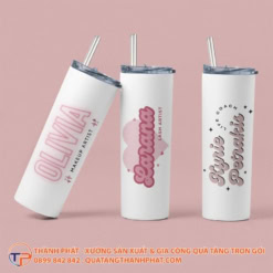 Ly giu nhiet custom co nap sang trong