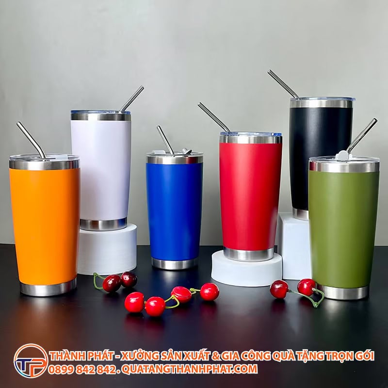 Ly giu nhiet inox 304 voi ong hut cao cap 2