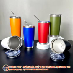 Ly Giữ Nhiệt Inox 304 Với Ống Hút Bgn6205 10 Ly giu nhiet inox 304 voi ong hut tinh te