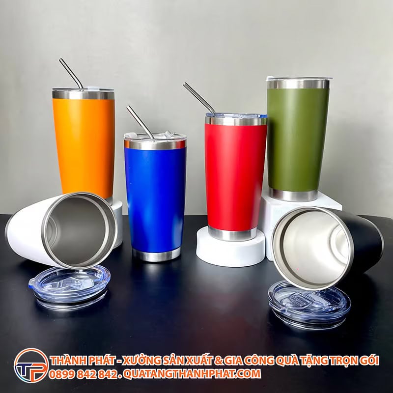 Ly Giữ Nhiệt Inox 304 Với Ống Hút Bgn6205 14 Ly giu nhiet inox 304 voi ong hut tinh te