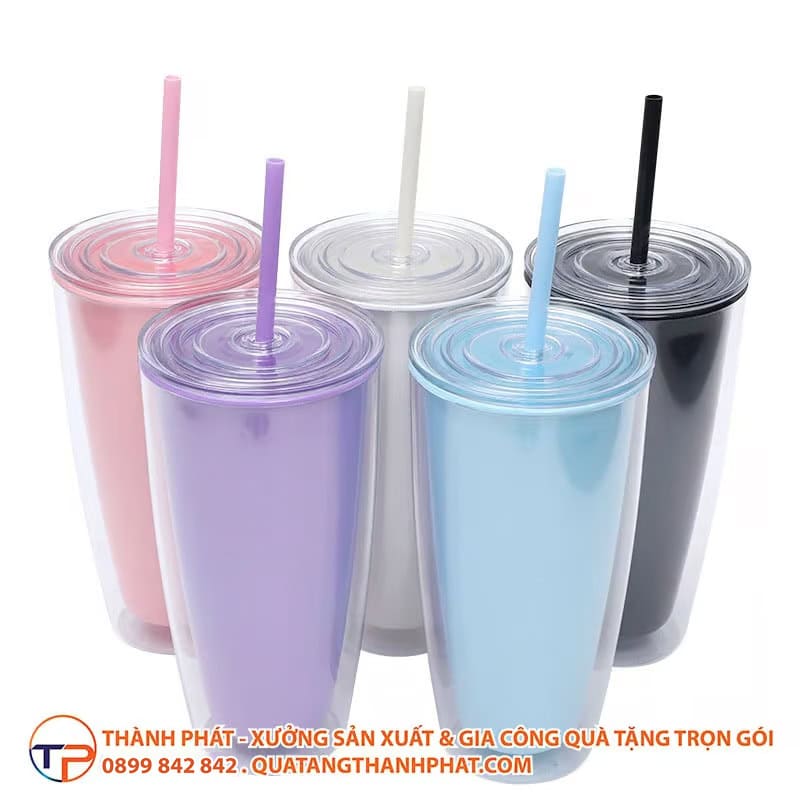 Ly Nhựa 2 Lớp Enjoy Life Dung Tích Lớn Lns6228 16 Ly nhua 2 lop enjoy life dung tich lon in logo