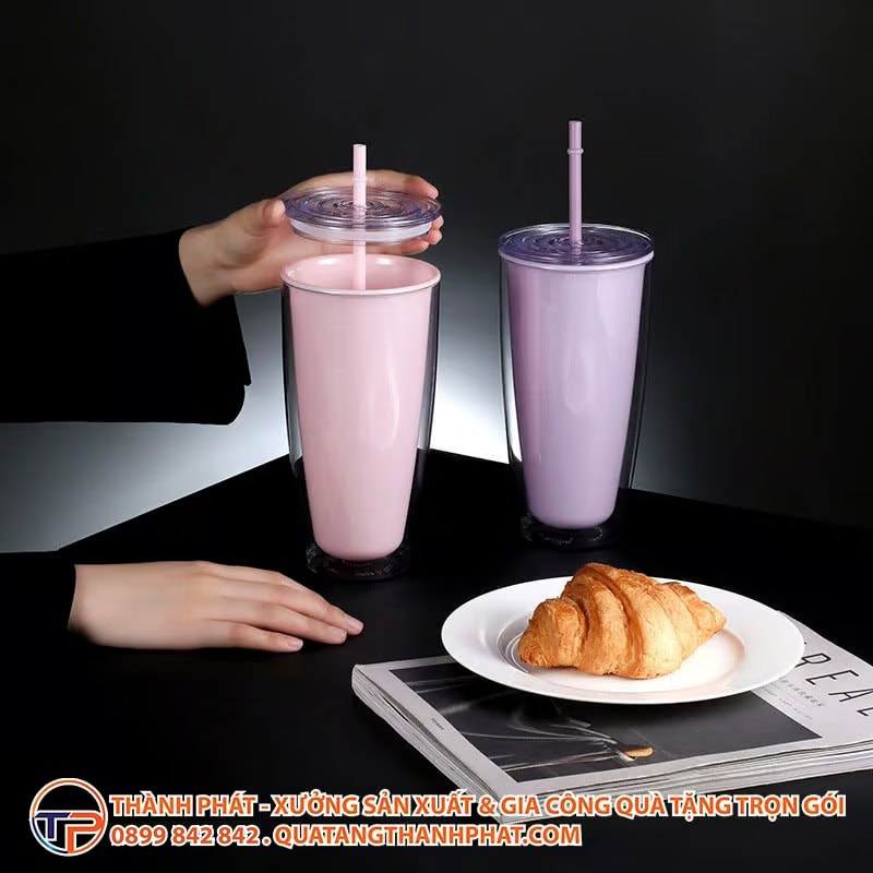 Ly Nhựa 2 Lớp Enjoy Life Dung Tích Lớn Lns6228 17 Ly nhua 2 lop enjoy life dung tich lon thoi trang