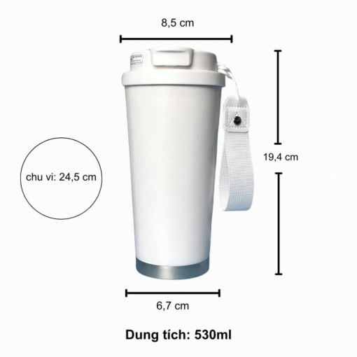 Ly giữ nhiệt inox 316 gunn flasks gf6199 - ảnh 4