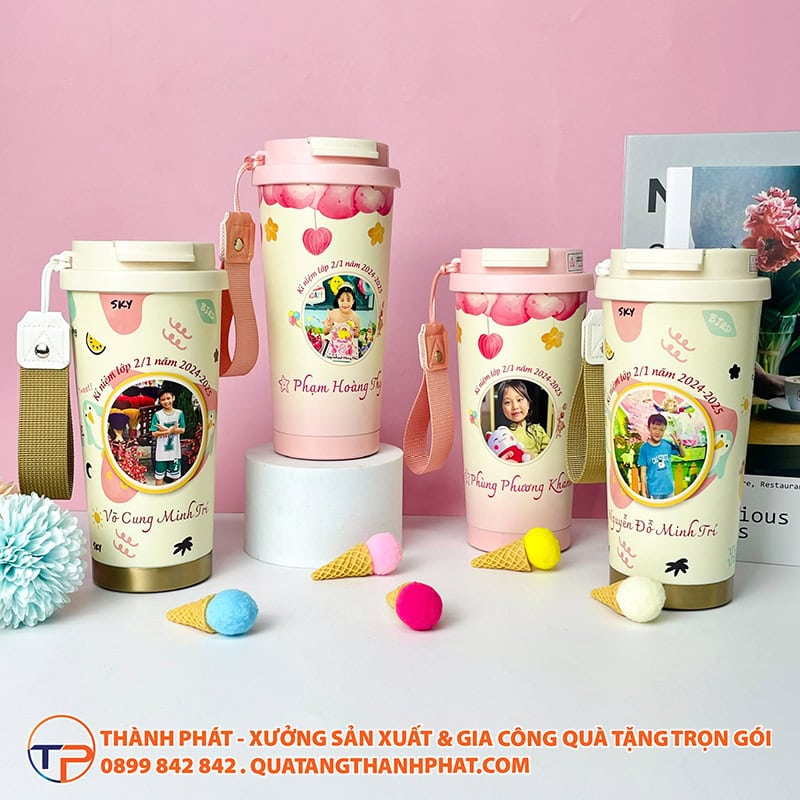 Ly inox giu nhiet lam qua tang