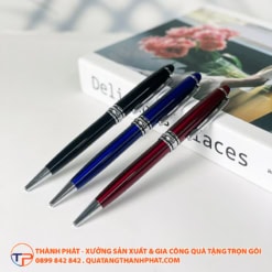 Bút ký phối bạc in logo Luxury HO1902