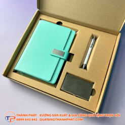 Set Quà Tặng Ý Nghĩa Dành Cho Trường Học Gs165 12 Set qua tang so tay but ky namecard