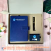 Set qua tang truong hoc in logo