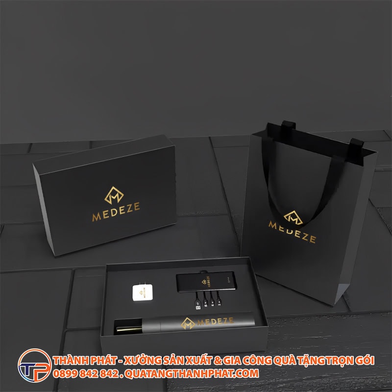 Set quà tặng doanh nghiệp luxe tech gs171