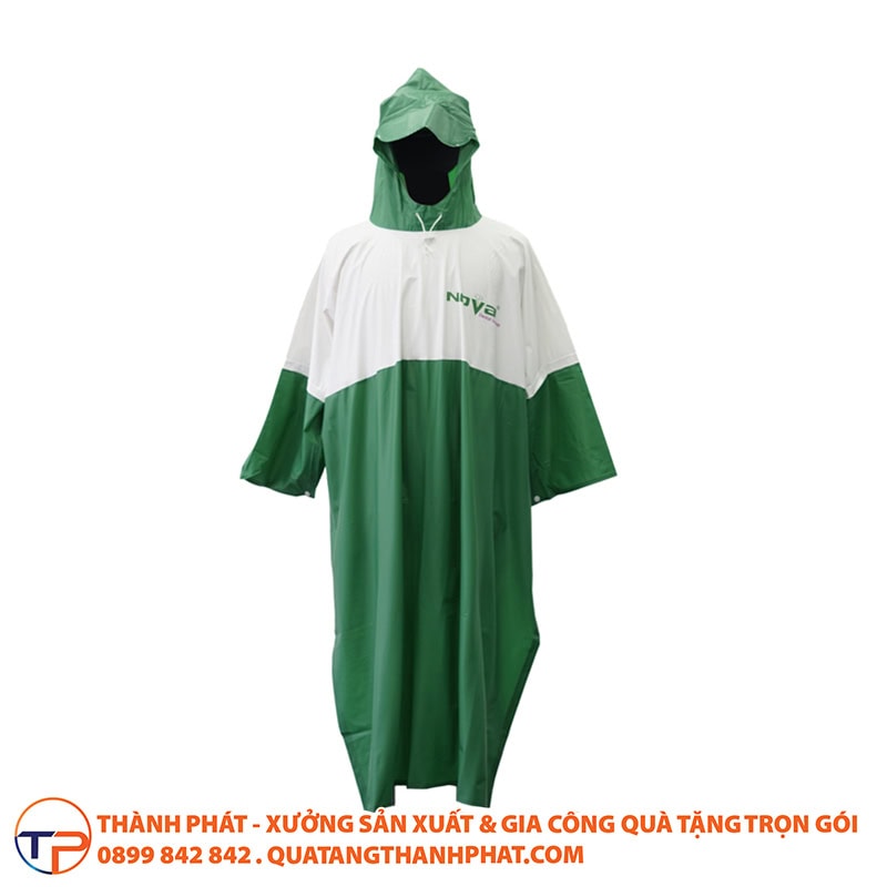 Áo Mưa Măng Tô Thời Trang In Logo A05 25 Ao mua canh doi in logo 1