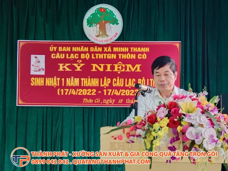 Mau phat bieu sinh nhat cau lac bo ngan gon suc tich