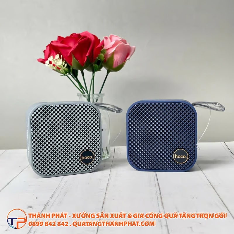 Loa bluetooth in logo thuong hieu