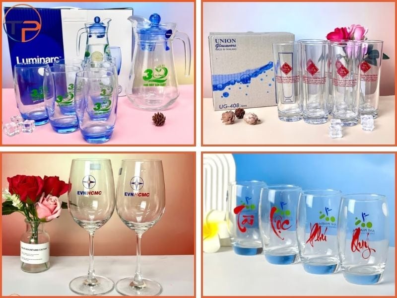 Bảng Giá Quà Tặng Doanh Nghiệp In Logo &Amp; Cách Tối Ưu Chi Phí 45 Ly thuy tinh 1