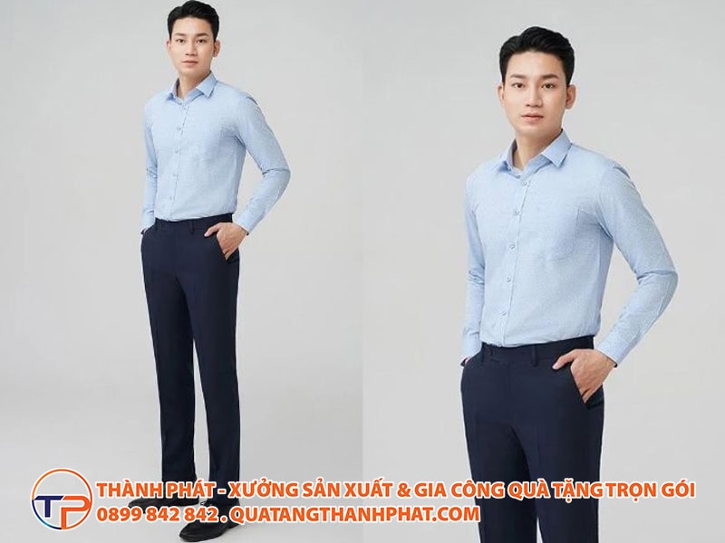 Mau qua tang uniqlo ao so mi