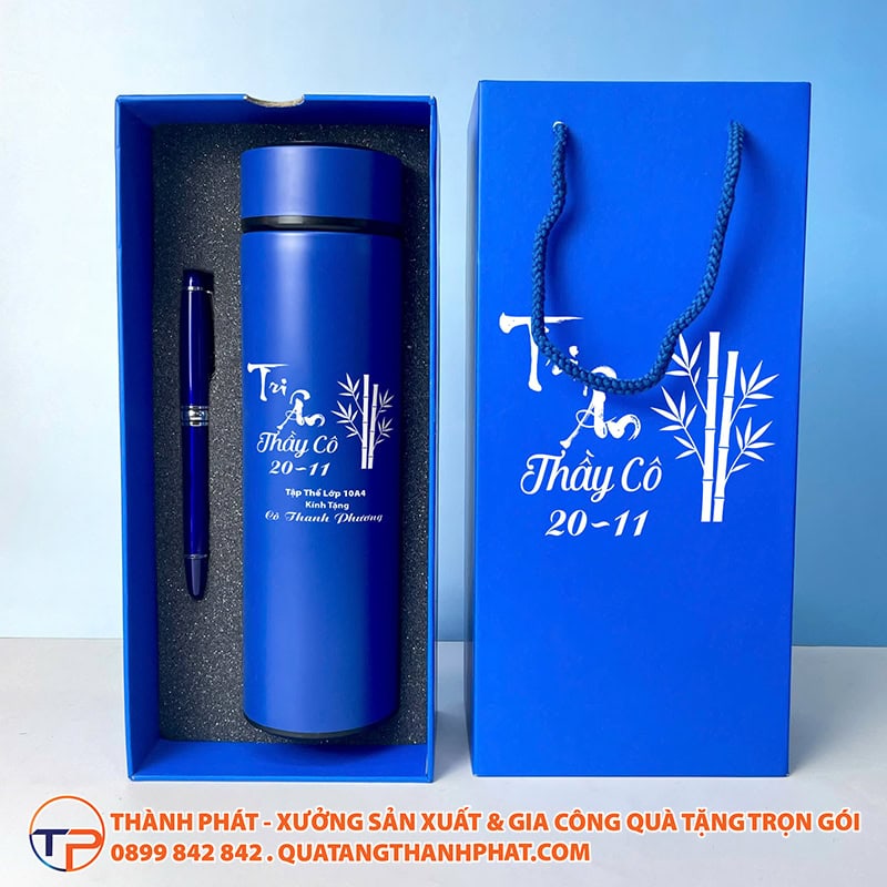 Set qua tang tri an thay co y nghia