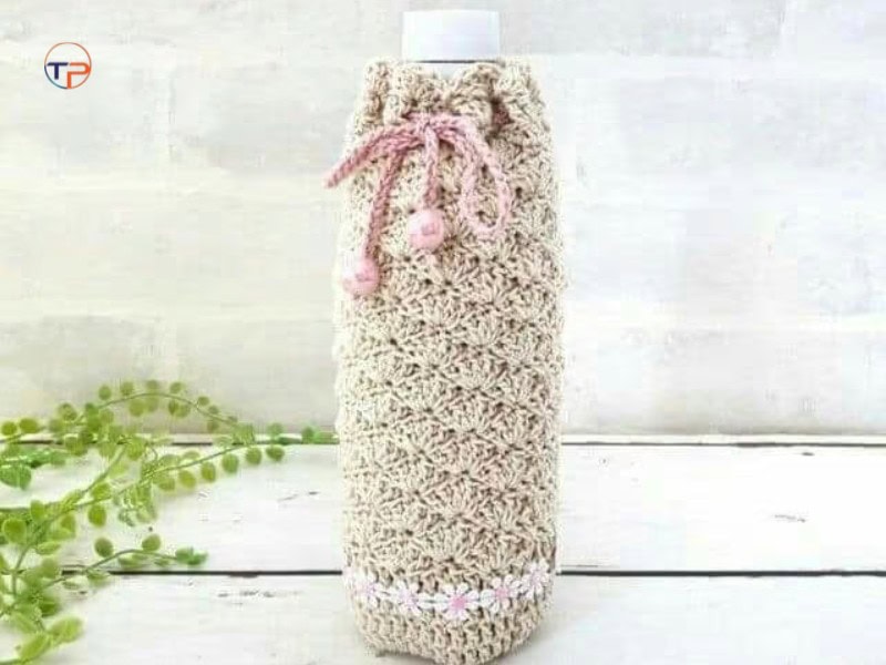 9+ Món Quà Tặng Bằng Len Độc Đáo, Ấn Tượng Nhất 19 Túi len đựng bình giữ nhiệt