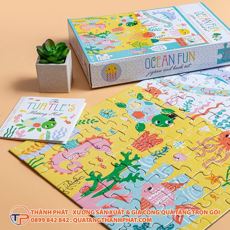 20+ Mẫu Quà Tặng Doanh Nghiệp Độc Đáo Khuyến Khích Văn Hóa Đọc 28 Bo ghep hinh khuyen khich doc sach