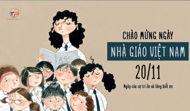 5 Mẫu Poster 20/11 Mừng Ngày Nhà Giáo Việt Nam Độc Đáo 11 Poster truyen thong