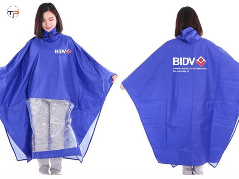 9 Mẫu Áo Mưa In Logo Làm Quà Tặng Đẹp, Thiết Thực 15 Ao mua canh doi