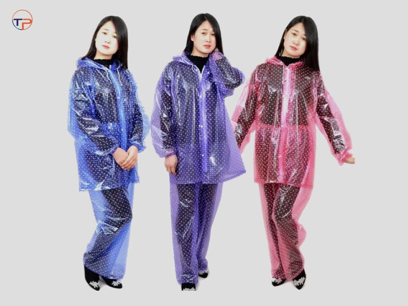 9 Mẫu Áo Mưa In Logo Làm Quà Tặng Đẹp, Thiết Thực 19 Ao mua trong suot