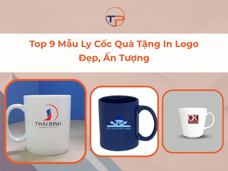 Ly cốc in logo quà tặng