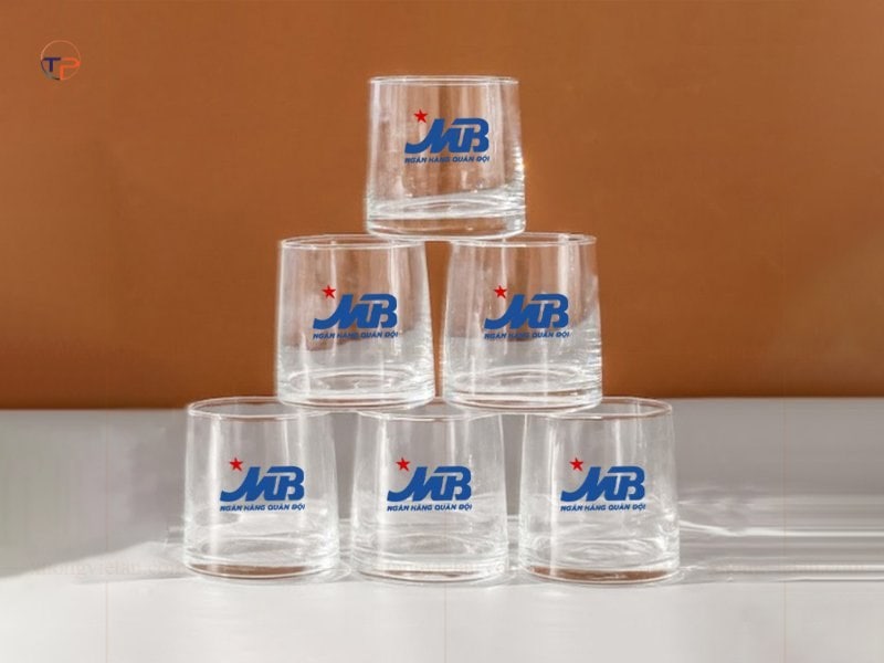 Top 9 Mẫu Ly Cốc Quà Tặng In Logo Đẹp, Ấn Tượng 18 Ly thủy tinh in logo