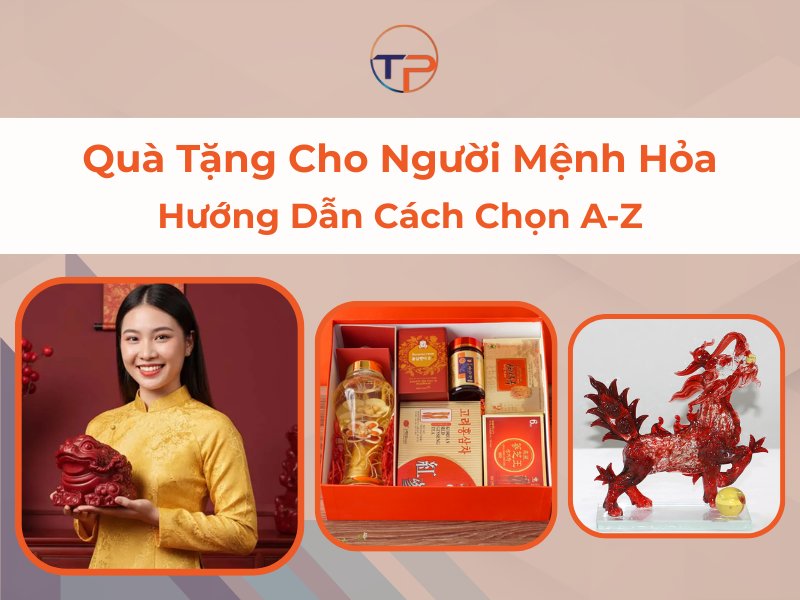 Quà tặng cho người mệnh hỏa