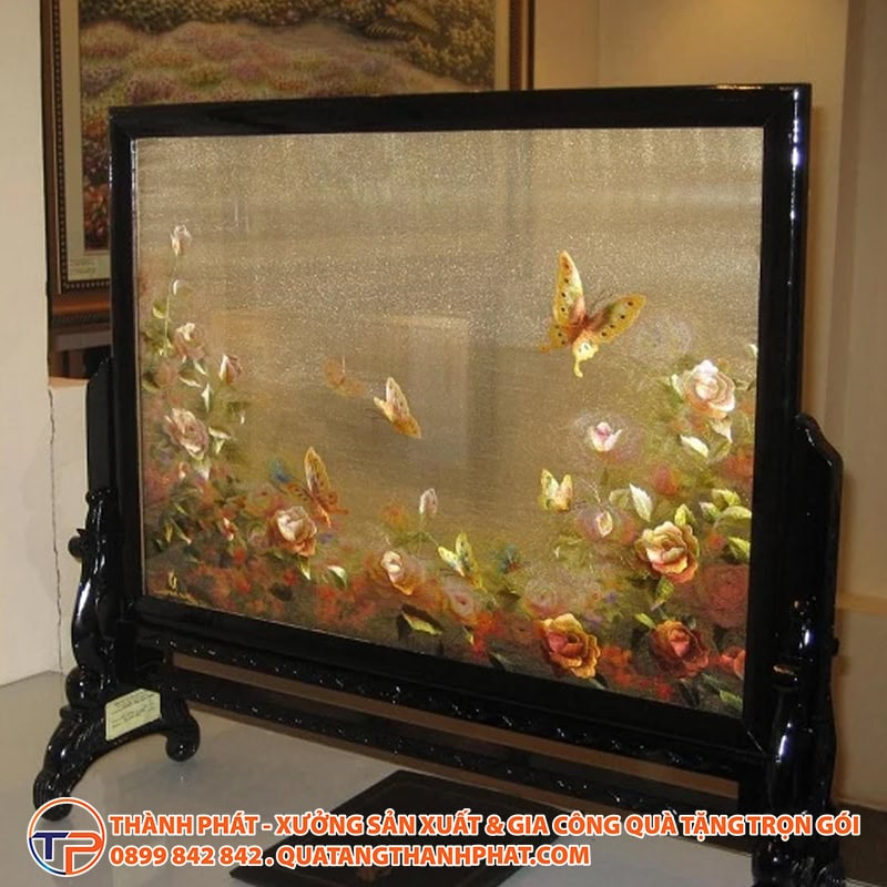 15+ Quà Tặng Doanh Nghiệp Thủ Công Mỹ Nghệ Mang “Hồn Việt” Ấn Tượng Nhất 25 Tranh lua cao cap