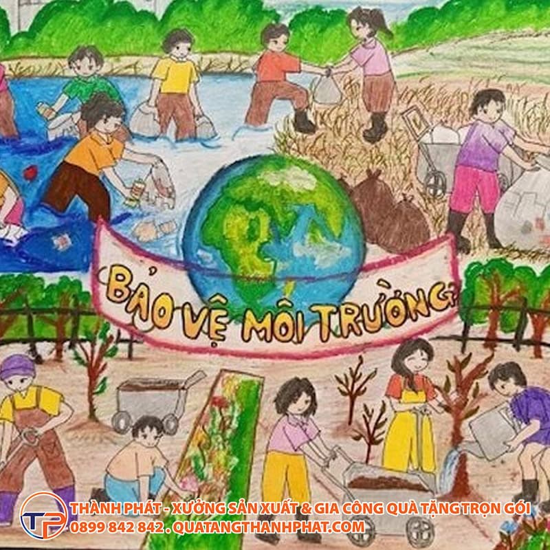 Gợi Ý 10+ Quà Tặng Doanh Nghiệp Khuyến Học In Logo Ý Nghĩa Nhất 26 Tranh ve treo tuong