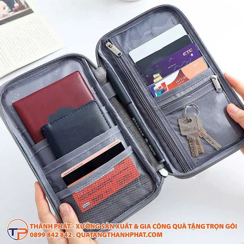 20+ Mẫu Quà Tặng Du Lịch &Amp; Dã Ngoại Tiện Ích In Logo Doanh Nghiệp 22 Tui dung passport tien dung
