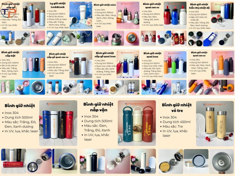 Bình Giữ Nhiệt Quà Tặng Doanh Nghiệp: Ý Nghĩa, Các Loại &Amp; Cách Chọn 16 Binh giu nhiet tai thanh phat