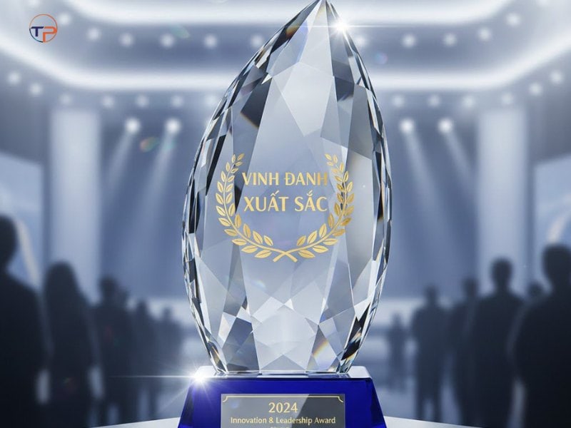 Top 10+ Mẫu Cúp Vinh Danh In Khắc Đẹp, Sang Trọng 26 Cup hinh canh buom