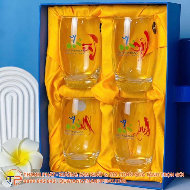 Ly Thuỷ Tinh Dáng Bầu Cao In Logo Lt16 16 Ly thuỷ tinh dáng bầu cao in logo lt16 - ảnh 7
