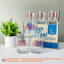 Ly Thuỷ Tinh Hexagon Tumbler Lt11 15 Ly thuỷ tinh hexagon tumbler lt11 - ảnh 4