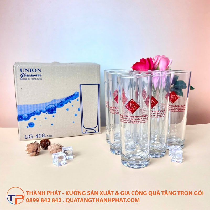 Ly Thuỷ Tinh Ống Cao In Logo Doanh Nghiệp Lt13 15 Ly thuy tinh ong cao in logo lt13 sang trong