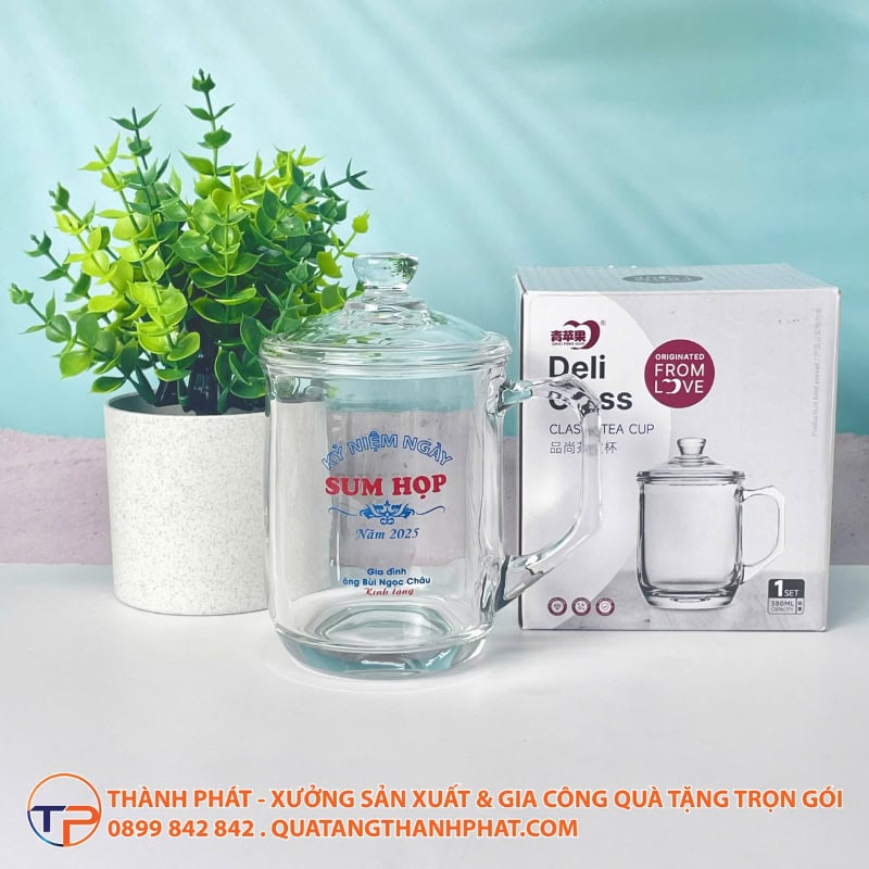Ly Thuỷ Tinh Đáy Ngắn Lt19 26 Ly thuy tinh quai chu c co nap day lt12 cao cap